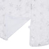 Vidaxl luxe kerstboomrok wit 150 cm imitatiebont