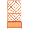 Vidaxl Latwerkplantenbak 70x30x135 cm Pinino solido marrone