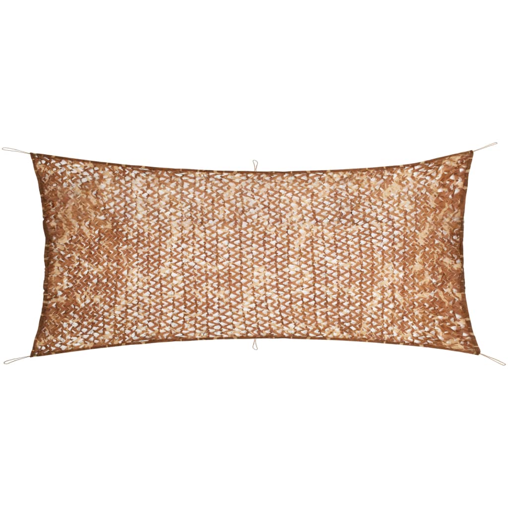 Vidaxl CamuflageNet con bolsa de almacenamiento 1.5x5 m beige
