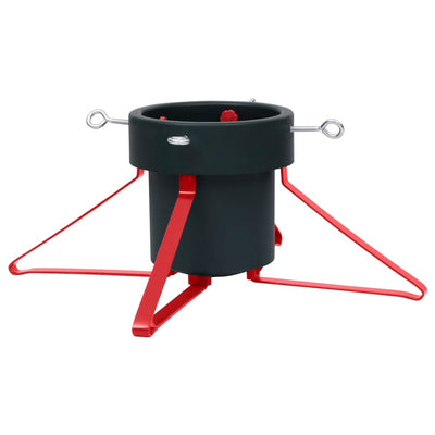 VidaXL Kerstboomstandaard 46x46x19 cm groen en rood