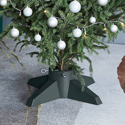 Vidaxl Christmas Tree Stand 55.5x55.5x15 cm verde