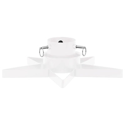 Vidaxl Christmas Tree Stand 47x47x13.5 cm bianco