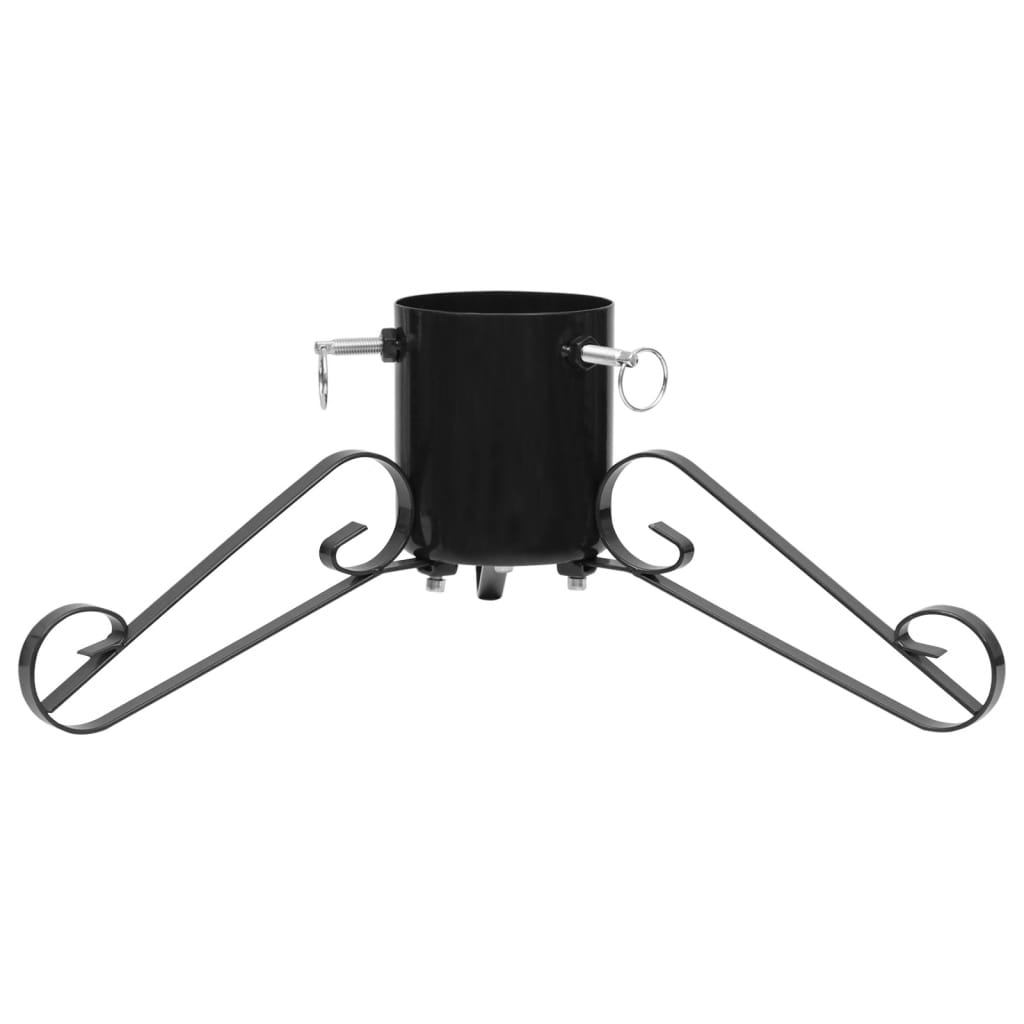 Soporte de árbol de Navidad Vidaxl 58x58x21 cm negro