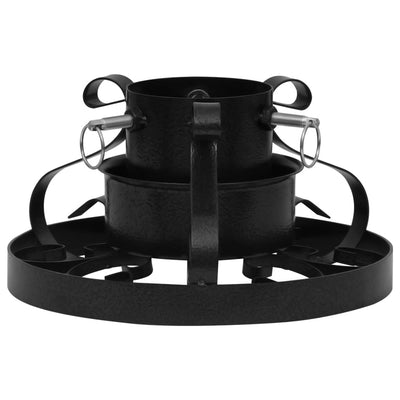 Vidaxl Tree Christmas Stands 29x29x15.5 cm nero