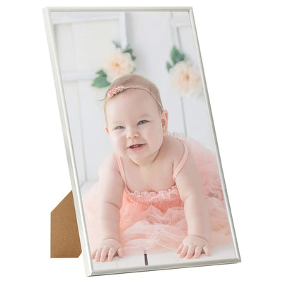 Vidaxl Photo Frames 3 PCS para la Tabla 15x21cm MDF Color de color plateado
