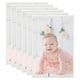 Vidaxl marcos de fotos 5 PCS para pared o mesa 70x90 cm MDF Color de plata