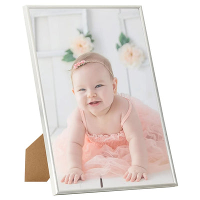 Vidaxl marcos de fotos 5 PCS para pared o mesa 70x90 cm MDF Color de plata