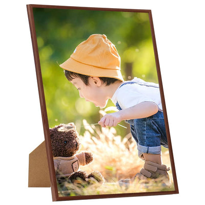 Vidaxl fotogrammi fotografici 5 pezzi per parete o tabella 70x90 cm mdf bronzo colorato