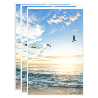 Vidaxl Photo Frames 3 PCS para la tabla 10x15 cm MDF White