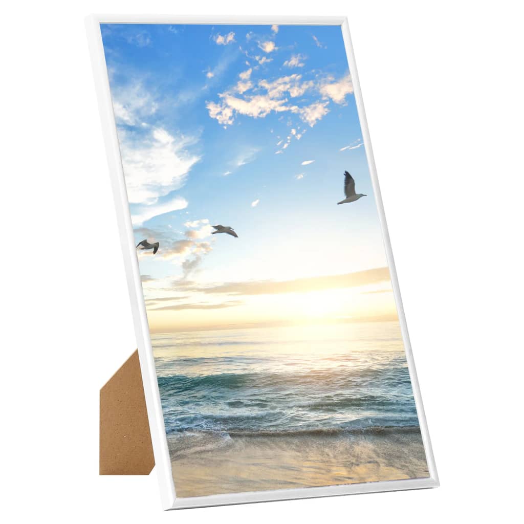 Vidaxl Photo Frames 3 PCS para la tabla 10x15 cm MDF White