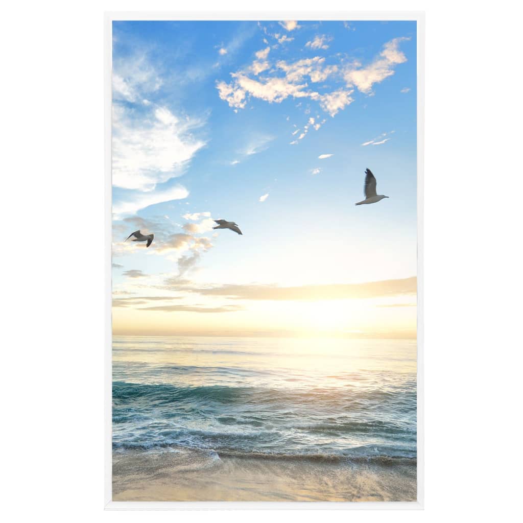 Vidaxl Photo Frames 3 PCS para la tabla 10x15 cm MDF White