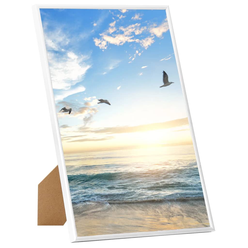 Vidaxl marcos de fotos 3 pcs para la tabla 15x21 cm MDF White