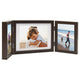 Vidaxl Photo frame Triptych 22x15 cm+2x (10x15 cm) Dark brown