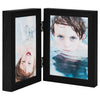 VIDAXL FOTO FRAMA NUBOON 2X (13x18 cm) nero