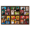 VIDAXL Frame di foto per 24x (10x15 cm) foto mdf marrone scuro