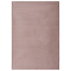 Vidaxl Rug 200x300 cm pelliccia di coniglio artificiale vecchio rosa