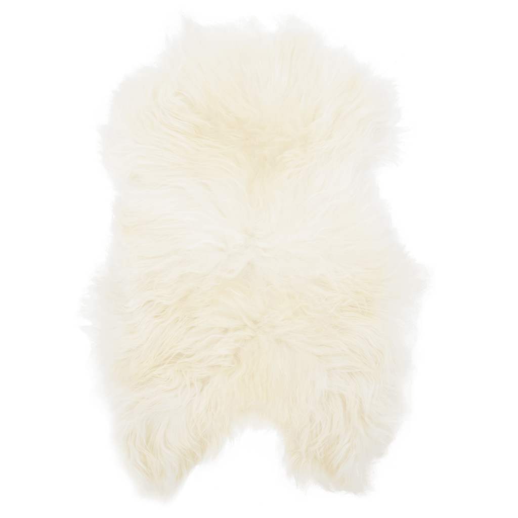 Vidaxl Cubierta de silla ICELANDER Sheepskin 70x110 cm Cream -Coled