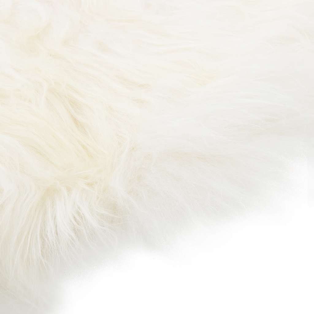 Vidaxl Cubierta de silla ICELANDER Sheepskin 70x110 cm Cream -Coled