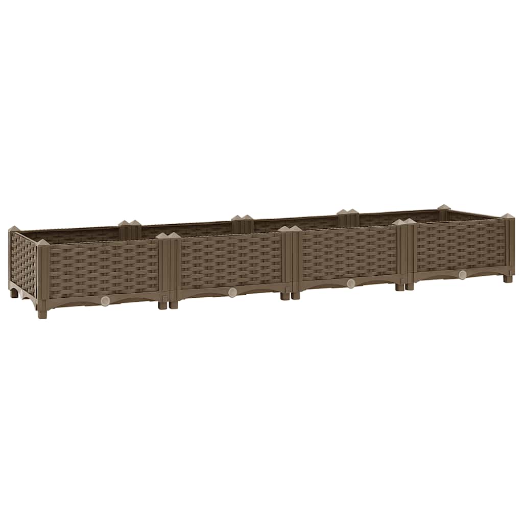 Fiotrice Vidaxl raccolta polpropilene 160x40x23 cm
