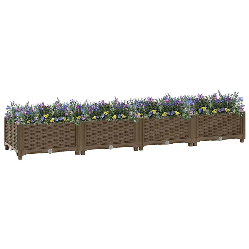 Fiotrice Vidaxl raccolta polpropilene 160x40x23 cm