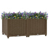 Inserzione di fioriere Vidaxl 80x40x38 cm polipropilene