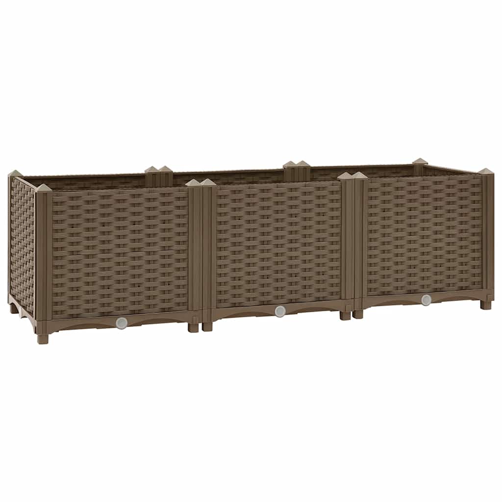 Fiotrice Vidaxl ha raccolto polipropilene 120x40x38 cm