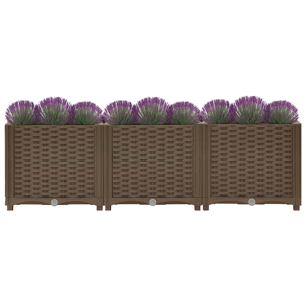 Fiotrice Vidaxl ha raccolto polipropilene 120x40x38 cm