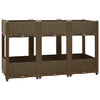 Vidaxl fioriera raccolta polpropilene 120x40x71 cm