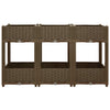 Vidaxl fioriera raccolta polpropilene 120x40x71 cm