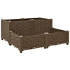 Fiotrice Vidaxl ha raccolto polipropilene 80x80x38 cm