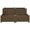 Fiotrice Vidaxl ha raccolto polipropilene 80x80x38 cm