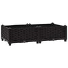 Vidaxl Planter elevado 80x40x23 cm de polipropileno