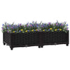 Vidaxl Planter elevado 80x40x23 cm de polipropileno