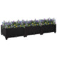 Vidaxl Planter elevado 120x40x23 cm de polipropileno