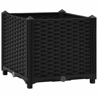 Vidaxl fioriera raccolta 40x40x38 cm polipropilene