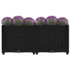 Inserzione di fioriere Vidaxl 80x40x38 cm polipropilene