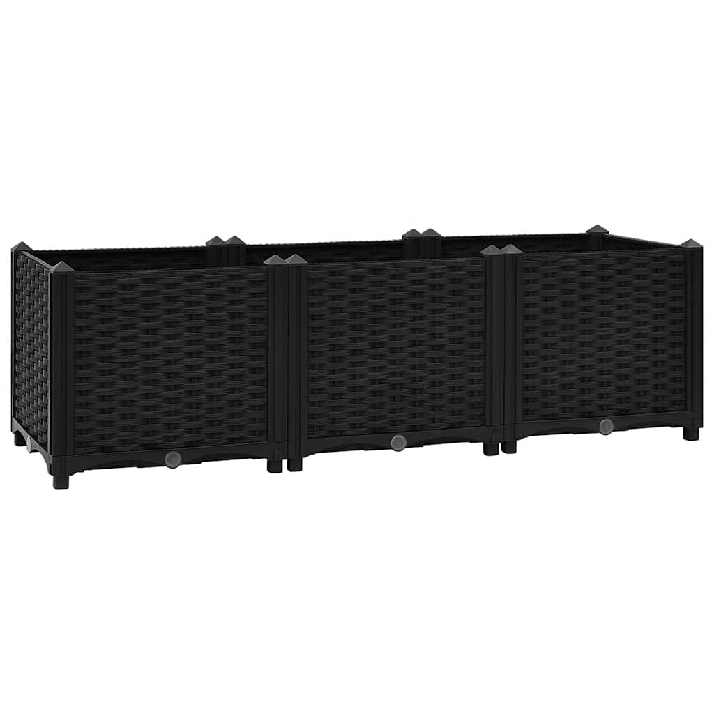 Fiotrice Vidaxl ha raccolto polipropilene 120x40x38 cm