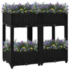 Vidaxl fioriera raccolta in polipropilene 80x40x71 cm