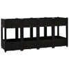 Fiano fioriera Vidaxl raccolta 160x40x71 cm polipropilene