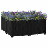 Fiotrice Vidaxl ha raccolto polipropilene 80x80x38 cm