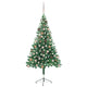 Vidaxl Kunstkerstboom with lighting and Christmas balls 380 branches 150 cm