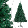 Vidaxl Kunstkerstboom con illuminazione e palle di Natale 180 cm PVC Green