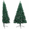 Vidaxl Kunstkerstboom con illuminazione e palle di Natale mezzo verde 240 cm