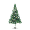 Vidaxl Kunstkerstboom con illuminazione e palle di Natale 230 rami 120 cm