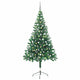 Vidaxl Kunstkerstboom with lighting and Christmas balls 380 branches 150 cm