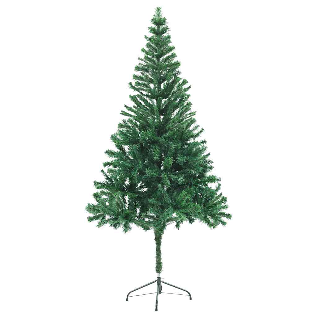 Vidaxl Kunstkerstboom con illuminazione e palle di Natale 546 rami 180 cm