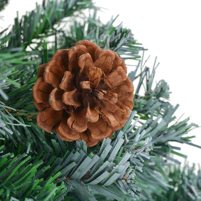 Vidaxl Kunstkerstboom con iluminación de bolas de Navidad Pine Cones 180 cm
