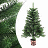 Vidaxl kunstkerstboom met verlichting en kerstballen 90 cm groen