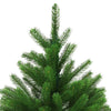 Vidaxl Kunstkerstboom con iluminación y bolas de Navidad de 120 cm verde