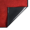 Vidaxl felpudo 80x120 cm rojo